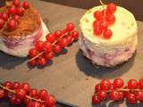 Entremet mascarpone et fruits rouges