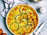 Tarte courgette, thon et chèvre