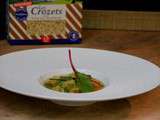 Minestrone de crozets à la génoise