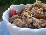 Salade d'Aubergines Et Thon, Cumin Et Coriandre