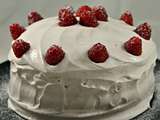 Angel cake aux framboises pour la fête des mères