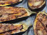 Aubergines gratinées au parmesan