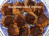 Boulettes bœuf chorizo