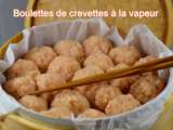 Boulettes de crevette à la vapeur