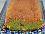 Cake salé aux courgettes, cancoillotte et tomates séchées