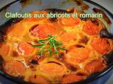 Clafoutis aux abricots et romarin