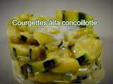 Courgettes à la cancoillotte