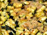 Courgettes sablées au parmesan