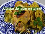 Cuisse de lapin en tajine