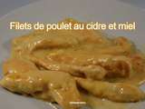 Filet de poulet au cidre et miel