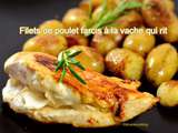 Filets de poulet farcis à la vache qui rit