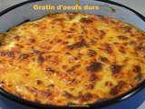 Gratin d'œufs durs