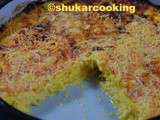 Gratin de courge spaghetti aux fromages