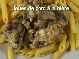 Joues de porc à la bière