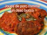 Joues de porc comme un osso bucco