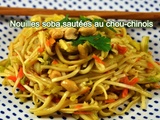 Nouilles soba sautées au chou-chinois