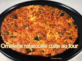 Omelette ratatouille cuite au four