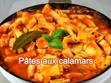 Pâtes aux calamars