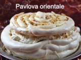 Pavlova orientale pour le Noël orthodoxe