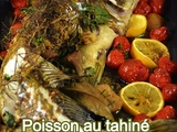 Poisson au tahiné