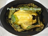 Poulet en feuilles de figuier