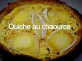 Quiche au chaource