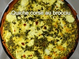 Quiche corse au brocciu