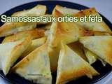 Samossas aux orties et feta