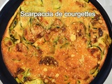 Scarpaccia de courgettes