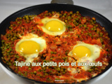 Tajine aux petits pois et aux œufs