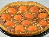 Tarte aux abricots à la crème de noisette