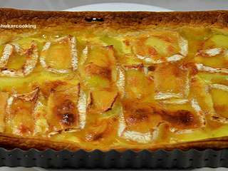 Tarte Normande Neufchâtel, pommes de terre