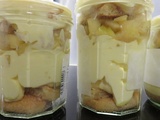 Tiramisu aux pommes caramélisées