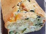 Cake de Courgettes au Camembert & Amandes