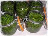 Conserves de Haricots Verts