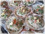 Coquilles Saint jacques à la Bretonne