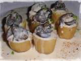 Escargots de Bourgogne à la Crème de Reblochon