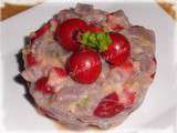 Tartare de Thon aux Goyaviers