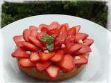 Tarte aux Fraises à la Crème Pâtissière Vanillée