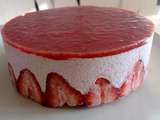 Bavarois aux fraises