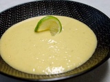 Gaspacho avocat concombre