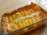 Gratin abricots amandes