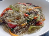 Japchae boeuf