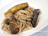 Nouilles soba aubergine à la japonaise