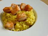 Risotto saumon safran citron