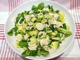 Salade avocat coeur de palmier