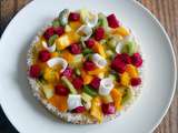 Tarte aux fruits exotiques