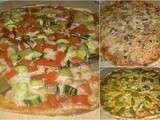 Trois pizza pour le week-end