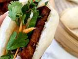 Bao buns vegan au tofu caramélisé