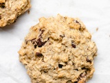 Biscuits à l’avoine, banane et chocolat vegan